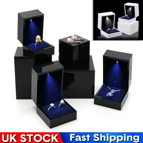Led ring box - ring, with