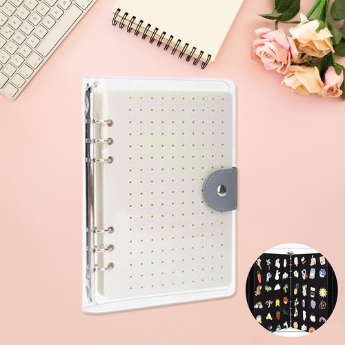 Felt pin brooch storage book - felt,