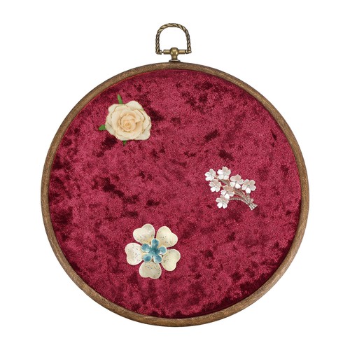 Wall hanging brooch jewelry - hanging,