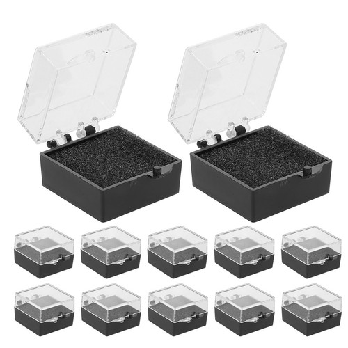 Pcs clear badge display box - display,