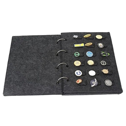 Brooch storage book metal - brooch,