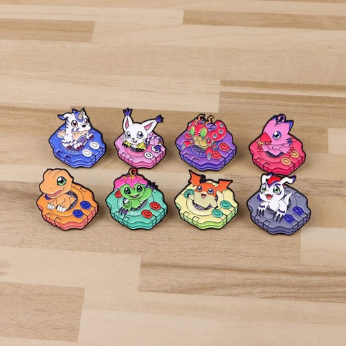 Anime monster enamel pin - enamel,