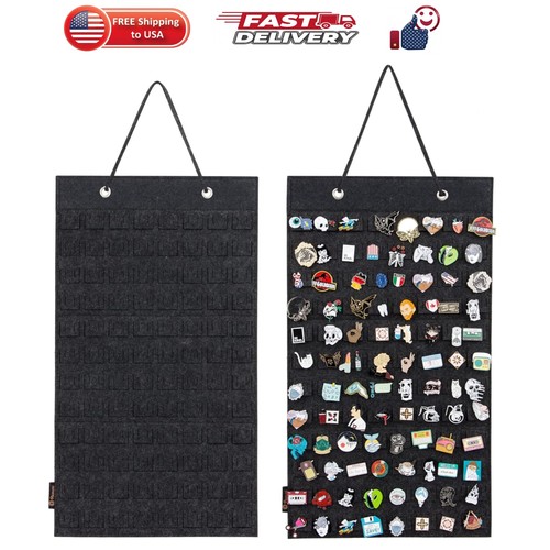 Hanging brooch pin organizer - brooch,