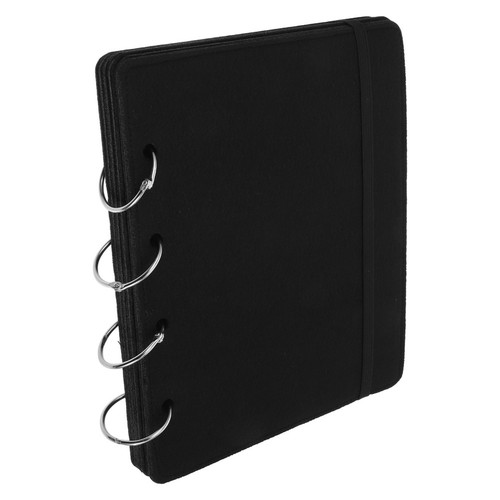 Reusable felt pin display book - felt,