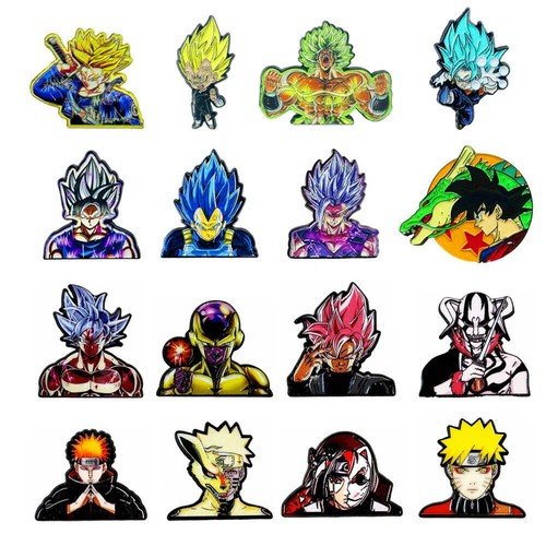 Manga enamel brooch - brooch, anime