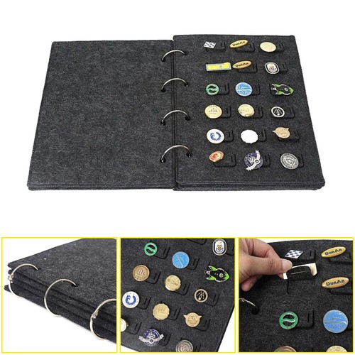 Brooch storage book metal - storage,